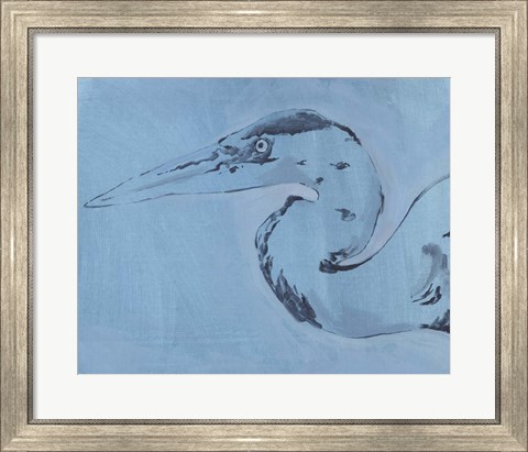 Framed James River Heron II Print
