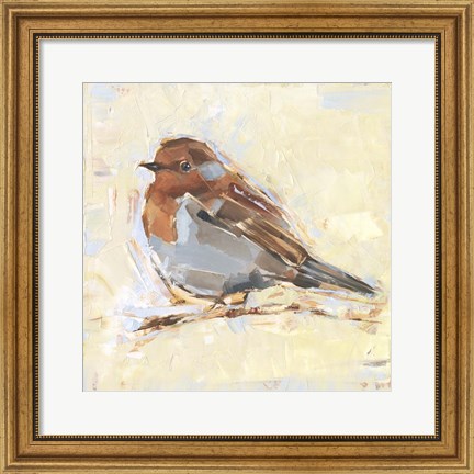 Framed Bird Variety I Print