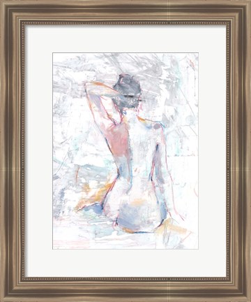 Framed Pastel Study I Print