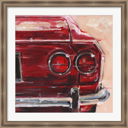 Framed Sportscar Collection IV Print