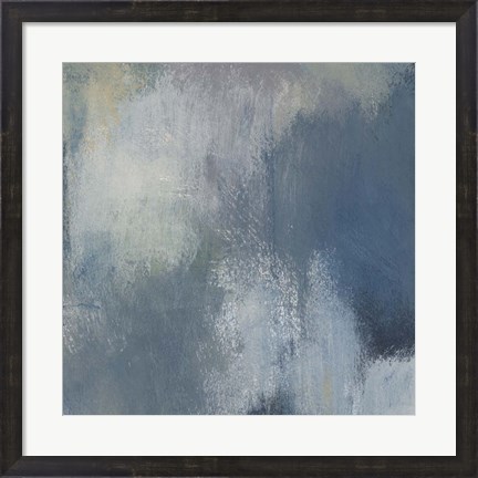 Framed Azure Blend II Print