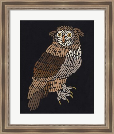 Framed Forest Dweller V Print