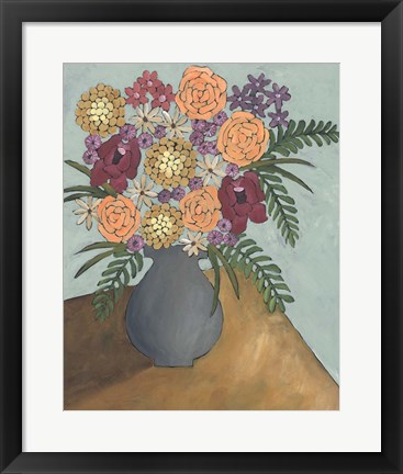 Framed Table Arrangement II Print