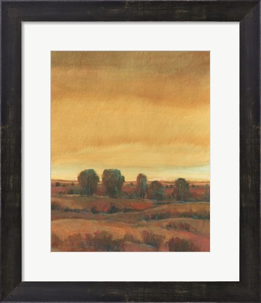 Framed Golden Time II Print