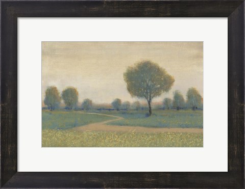 Framed Path at Sunset II Print