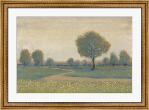 Framed Path at Sunset II Print