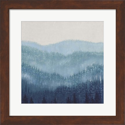 Framed Smoky Ridge II Print