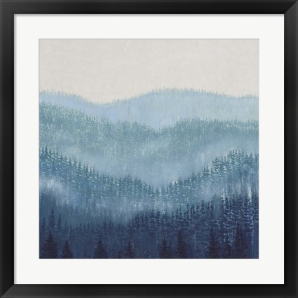 Framed Smoky Ridge II Print