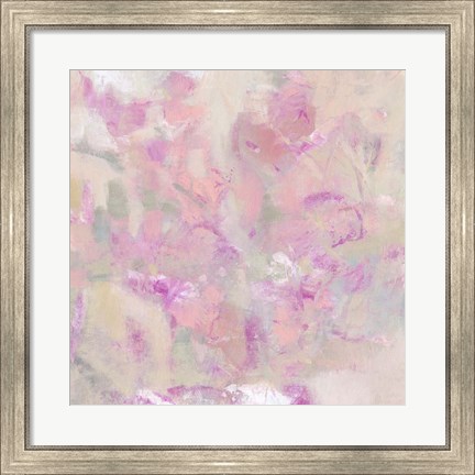 Framed Blooming Shrub II Print