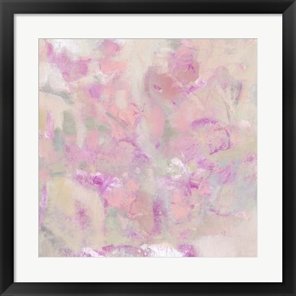 Framed Blooming Shrub II Print