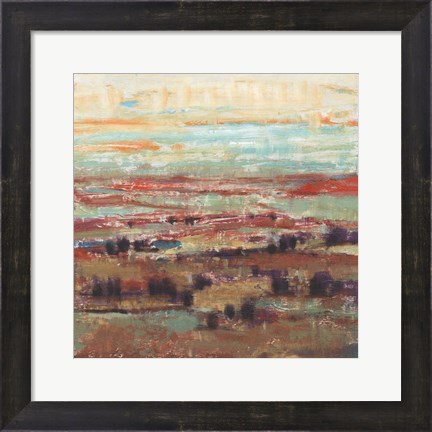 Framed Divided Landscape II Print