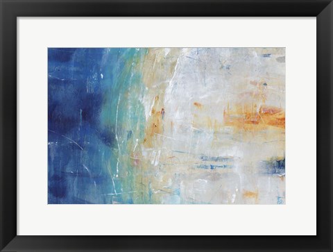 Framed Blue Grotto II Print