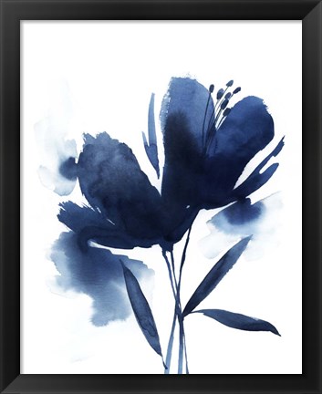 Framed Blazing Bloom I Print