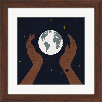 Framed Dear Mother Earth I Print