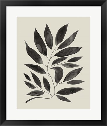 Framed Branched Composition II Print