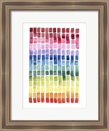 Framed Under the Rainbow I Print