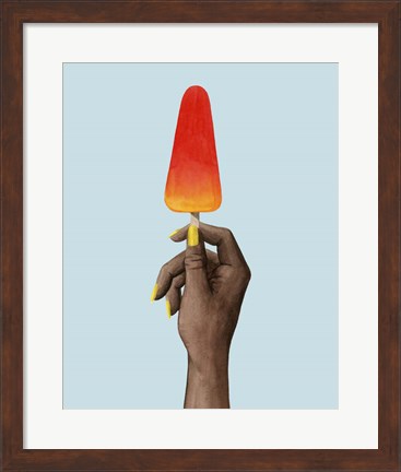 Framed Popsicle Summer II Print