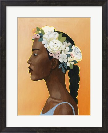 Framed Modern Laurel II Print