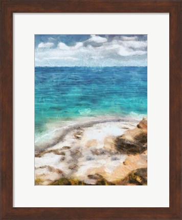 Framed Seaside Views II Print