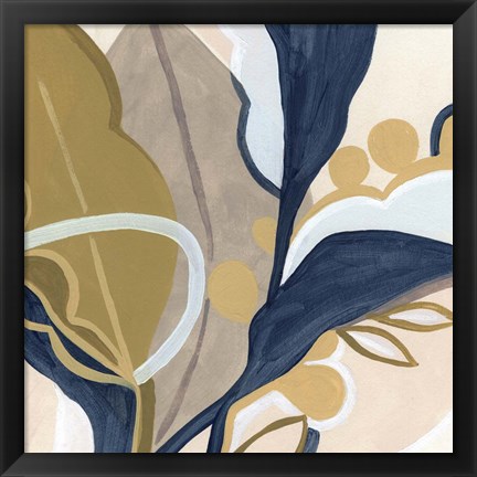 Framed Puzzle Lily I Print