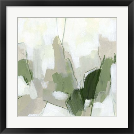 Framed Emerald Fragment II Print