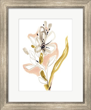 Framed Liminal Floral II Print