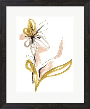 Framed Liminal Floral III Print