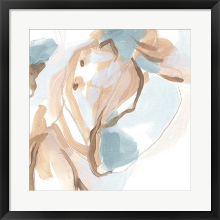 Framed Abstracted Shells II Print