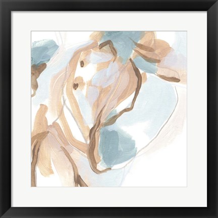 Framed Abstracted Shells II Print