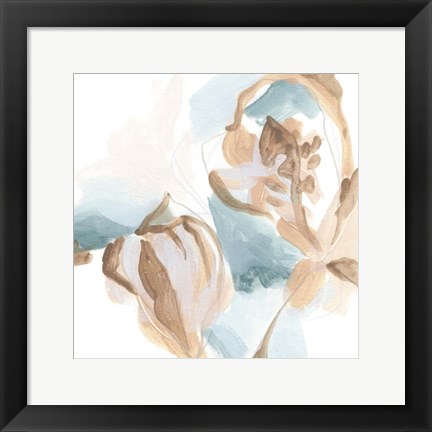 Framed Abstracted Shells IV Print