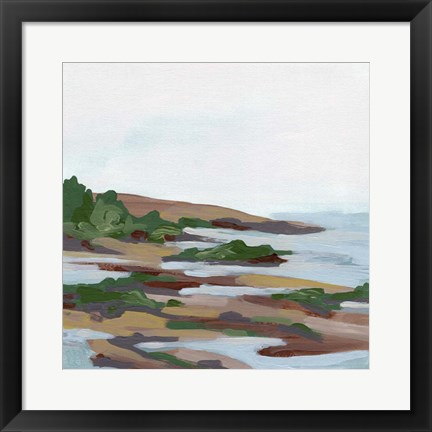 Framed Forest Shore I Print