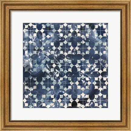 Framed Tile-Dye VII Print