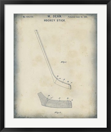 Framed Patented Sport III Print