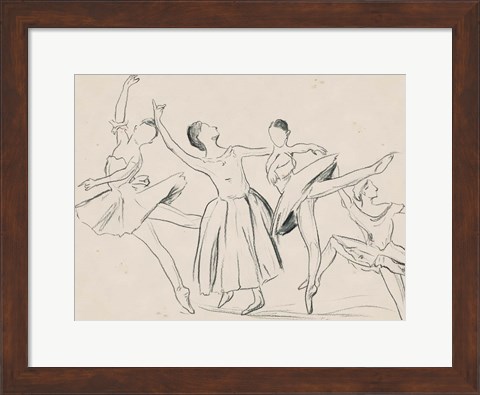 Framed La Ballerine I Print