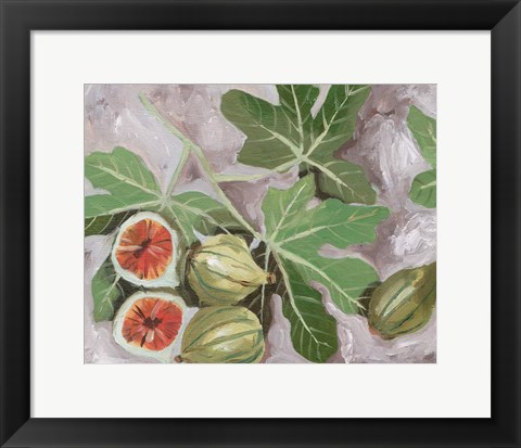 Framed Decorative Fig I Print