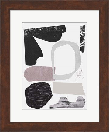 Framed Underground Shapes VI Print