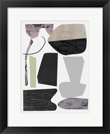 Framed Underground Shapes VIII Print