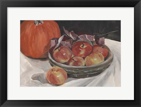 Framed Autumn Apples II Print