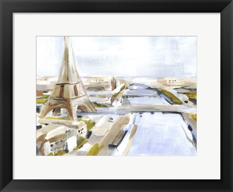 Framed Daylight Paris I Print