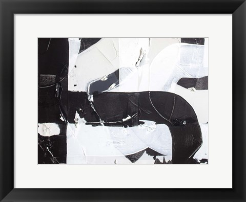 Framed Racetrack Diptych II Print