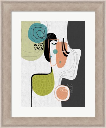 Framed Love In Pieces Print