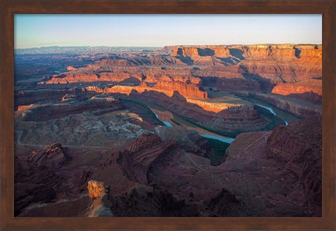 Framed Canyonlands at Sunrise Print