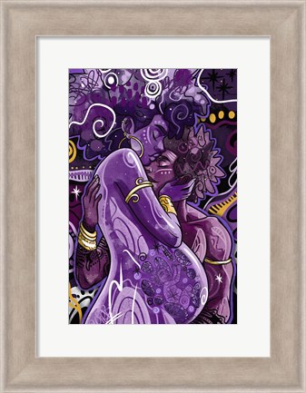 Framed Divine Protection Print