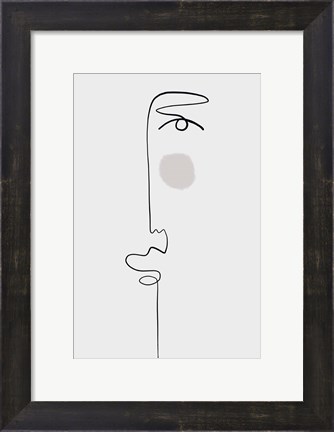 Framed Faces 1 Print