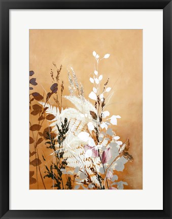 Framed Light Leaves 5 Print