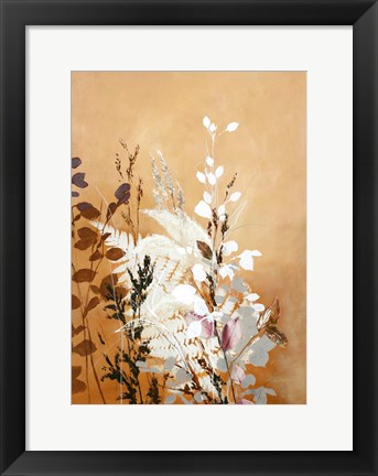 Framed Light Leaves 5 Print