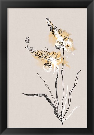 Framed Summer Plant 2 Print