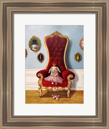 Framed Little Princess Print