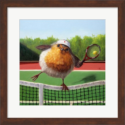 Framed Round Robin Print