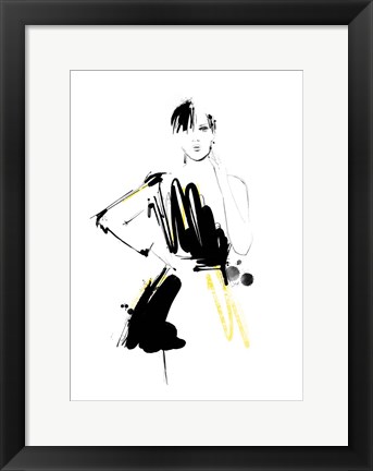 Framed Strike A Pose Print